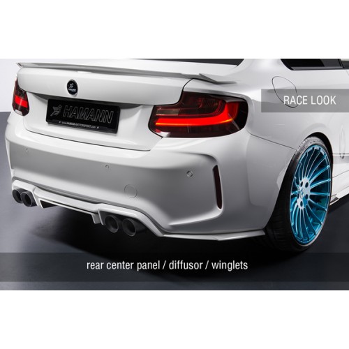 Οπίσθιος διαχύτης "Race Look" της Hamann για BMW Σειρά 2 M2 (F87)
